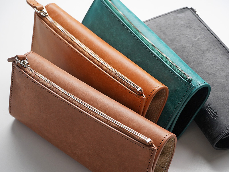 【イタリアンレザー MAYA】ペンケース ロール ベンディ エッセンシャル 本革 Luddite ラダイト