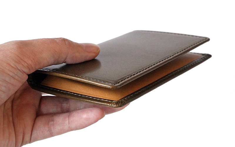 名刺入れ マチなし【キップレザー】名刺入れ Butler Verner Sails 本革 日本製