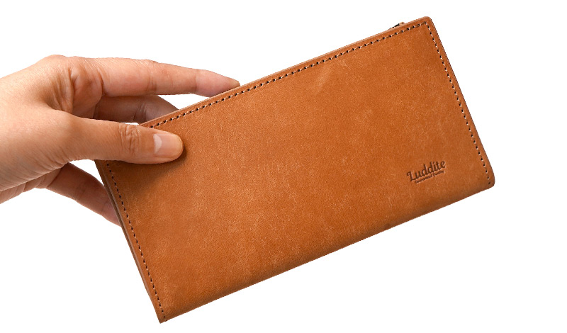 【イタリアンレザー MAYA】長財布 二つ折り 本革 Luddite ラダイト