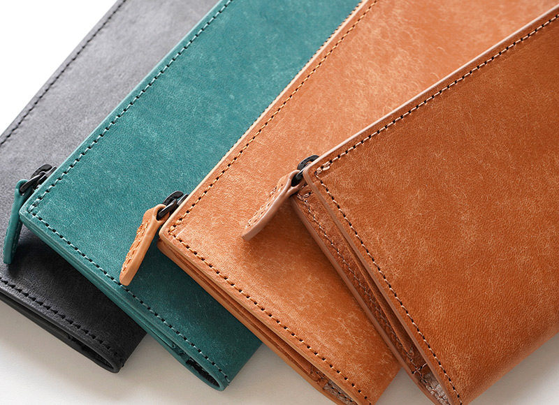 【イタリアンレザー MAYA】長財布 二つ折り 本革 Luddite ラダイト